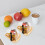 40Pcs Triangular Cake Boxes Plastic Assorted Color Cake Slice Holders 4