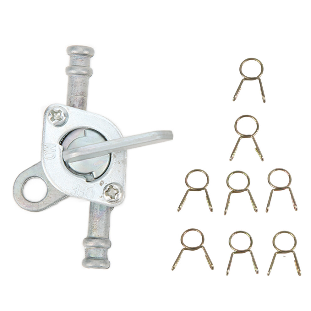 On Off Switch Inline Fuel Shut Off Valve Fuel Tank Tap Petcock Fuel Valve Durable Corrosion Resistant For Atv Dirt Bike Go Kart Motorcycle Generator 9191629341016
