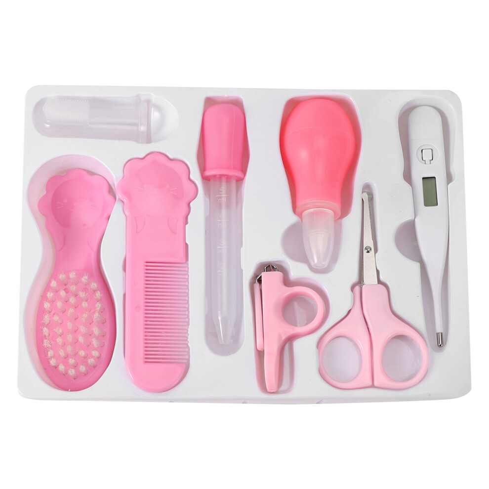 Baby Healthcare Essentials Grooming Kit Electric Nail Trimmer Set Newborn Nail Clippers Safe Material Compact and Portable for Parents