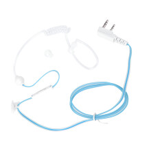 Wired Earbuds With Mic Anti Radiation Air Tube Headphones Noise Cancelling Stereo Earpiece3.5Mm Plug Ergonomic Design Flexible Durable Cable Push