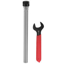 Rallonge à tige droite pour mandrin à pince ER11A, porte-outil haute résistance à suppression efficace des vibrations avec clé pour machine de