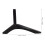 1Set TV Iron Stand Stable Tabletop Mount Bracket for Television Black 2