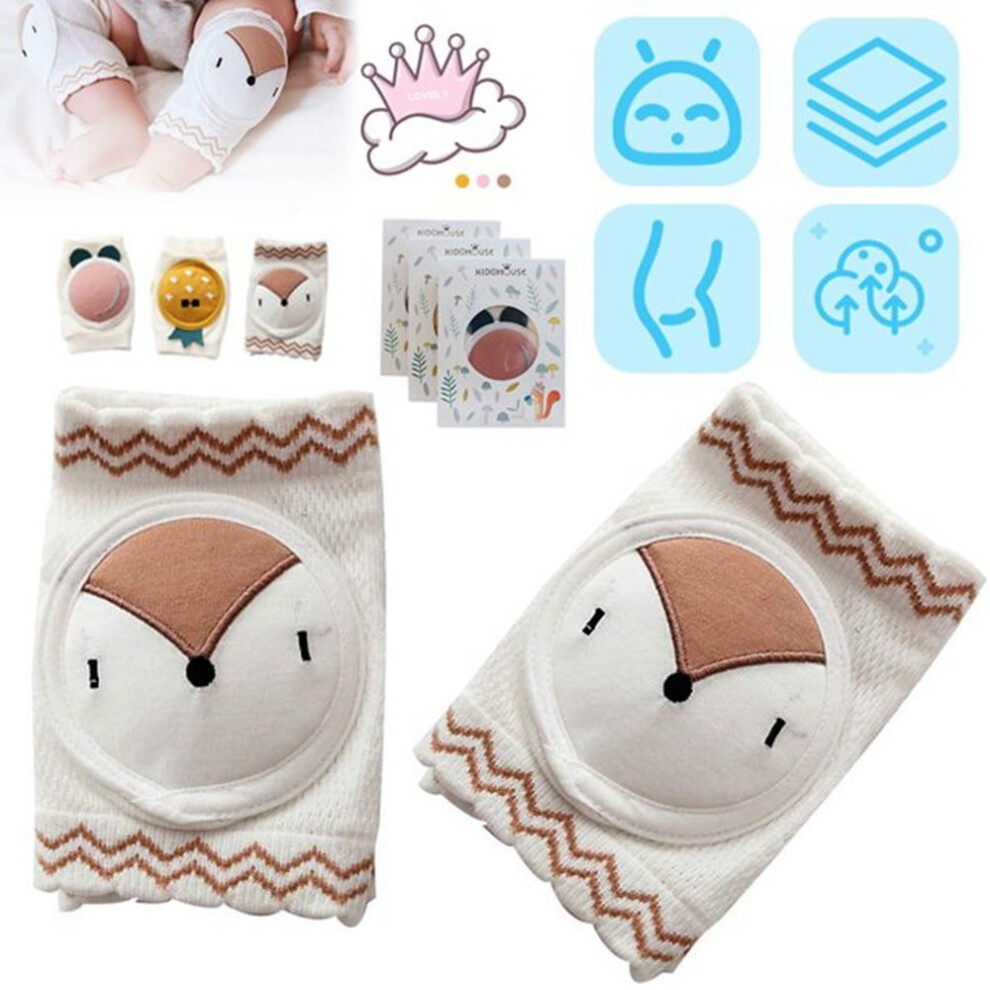 Baby Knee Pads Anti-Slip Crawling Pads Knee Protect Adjustable Breathable Baby Crawling Knee Pads For Baby 9087558467388