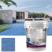 Epoxy Colored Sand Floor Paint – High Gloss Marble Effect, Wear-Resistant & Non-Slip, Self-Leveling Coating, 33.8 oz (1 pc)