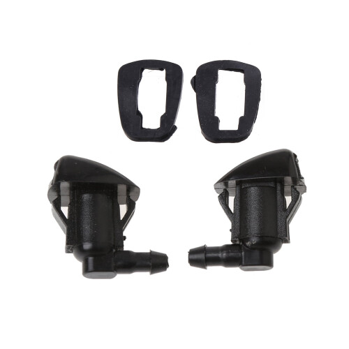 2Pcs Vehicle Windshield Windscreen Sprinkler Wiper Nozzle for E120 XV3