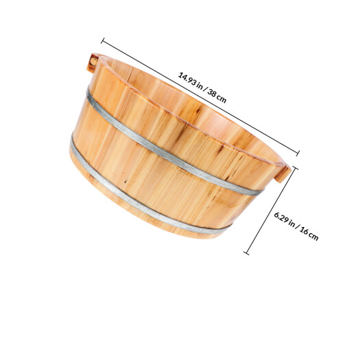wood foot bath basin for home use soaks 1