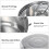 5 Sets Stainless Steel Stock Cooking Stewing Large Boiling Pot 5