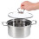 5 Sets Stainless Steel Stock Cooking Stewing Large Boiling Pot 6