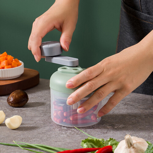 Χειρός Κόφτης Τροφίμων & Μύλος Κρέατος, 250ml, 3 ταχυτήτων, Λεπίδες από ανοξείδωτο