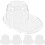 Baseball Cap Shaper Plastic Hat Shape Fixer 5pcs for Home Use Adjustable Hat Support 1