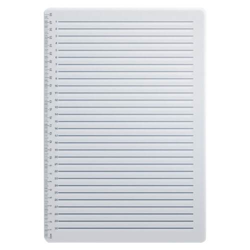 Line Drawing Stencil Template with Measuring Ruler