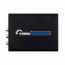 Konwerter audio-wideo AV S-Video CVBS L/R na HDMI 3,5 mm, przełącznik AV S-Video do komputera stacjonarnego HDTV