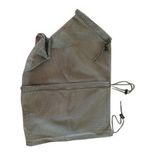 Cat Shower Net Bag – Adjustable Grooming Bathing Bag for Nail Trimming, Ear Cleaning & Calm Restraint (11.8"18.9", Gray)
