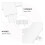 4 Set Recinzioni In Plastica Per Giardino E Cortile (Bianco) 9