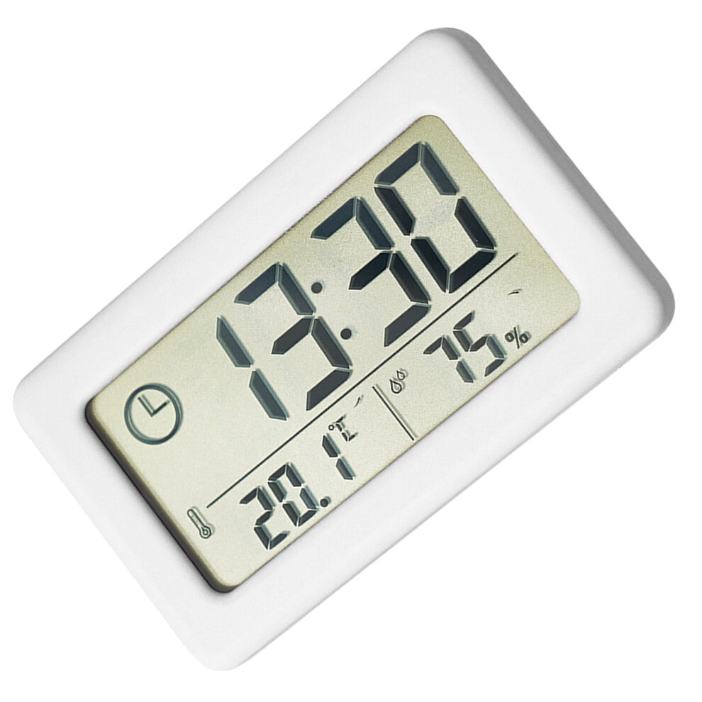 Precisions Measuring Electronic Temperature and Humiditys Clock Oversized Screen for Bedrooms and Workspaces