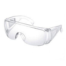 Clear Protective Goggles – Anti-Fog, Anti-Splash, Anti-Dust, Windproof, Breathable, Full-View Medical Eyewear, Compatible with Safety Standards