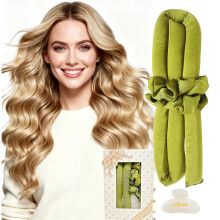 Serenade Textured Satin Heatless Curl -setti – 2Crunchies