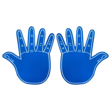 Foam Cheer Hands Double-Sided 2PCS