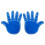 Foam Cheer Hands Double-Sided 2PCS 1