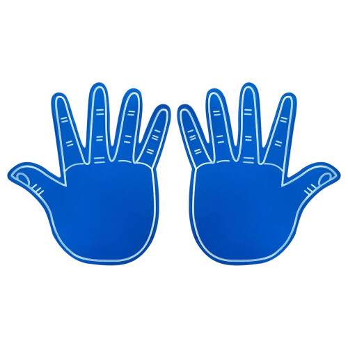Foam Cheer Hands Double-Sided 2PCS