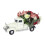 Jardinière en forme de camionnette blanche pour la décoration intérieure 1
