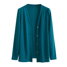 Cárdigan/Sudadera ligera para mujer con abertura frontal.