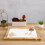 8 Pezzi Mini Rastrello Zen In Bamboo Per Tavolo Sabbia 3