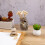 8 Pezzi Mini Rastrello Zen In Bamboo Per Tavolo Sabbia 7
