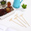 8 Pezzi Mini Rastrello Zen In Bamboo Per Tavolo Sabbia 8