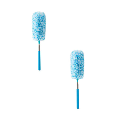Plumeau électrostatique extensible en microfibre pour usage domestique