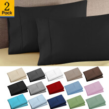 Ensemble de 2 taies d'oreiller King - Microfibre de polyester 2036
