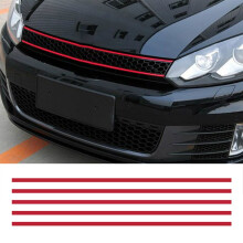 Autocollants de calandre avant Xeoereki pour Volkswagen Golf 6 et 7