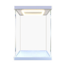 Vitrine acrylique éclairée et anti-poussière pour objets de collection