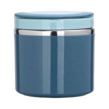 Tasse à petit-déjeuner portable, tasse à soupe avec poignée, récipient chauffant en acier inoxydable de 630 ml, récipient alimentaire,