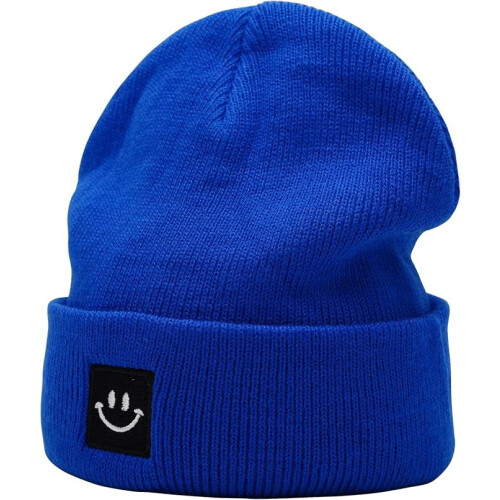 Unisex babymössa, mjuk stickad vintermössa