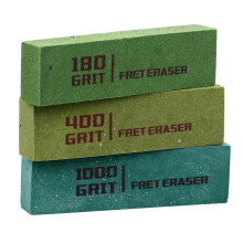 Guitar Fret Cleaning Kit 3PCS Abrasive Rubber Blocks for Rust Removal & Polish