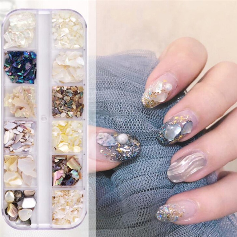 Nail Sequins Irregular Shells Beautiful Manicure Decor Beauty Nail Art Decal for Women