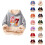 Sweat à capuche enfant multicolore à imprimé glace 1