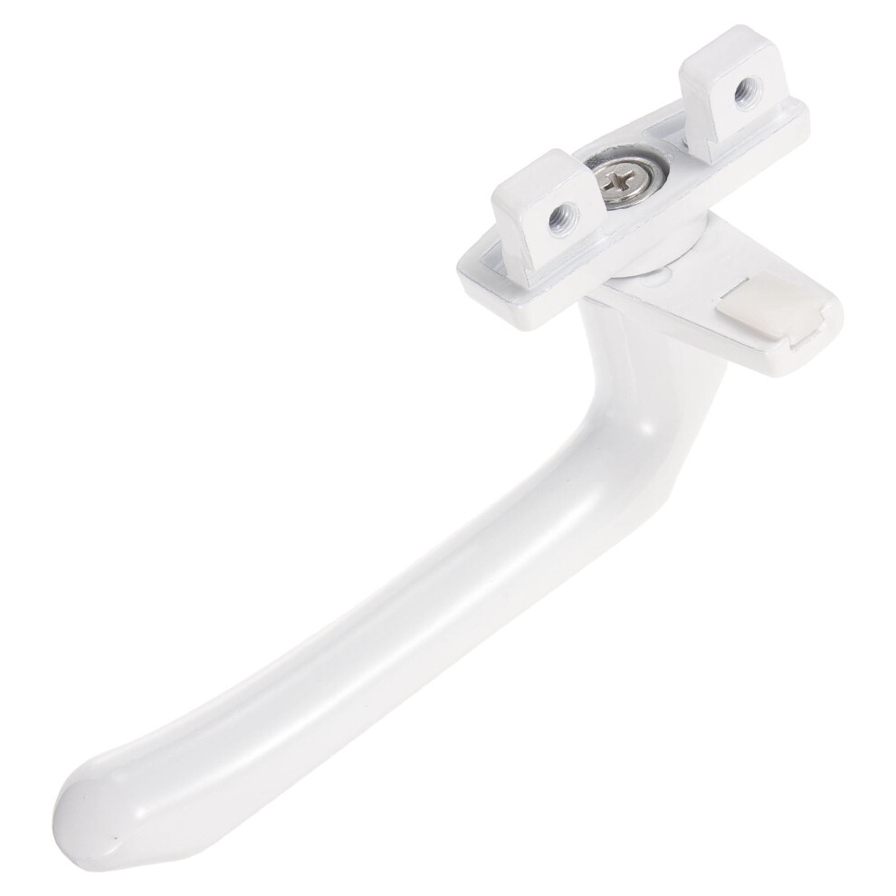 Aluminum Alloy Window Handle Screen Door Push Button Latch Op Crank White 9422877436118