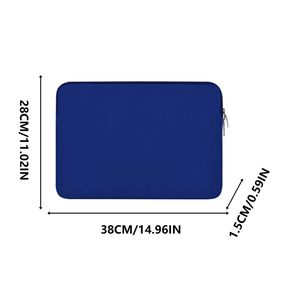 Soft Padded Neoprene Laptop Sleeve With Secure Zipper, Compatible With 13-15.6" Laptops, For Travel, Campus & Daily Commute 9422877436477