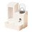 Biberon et gamelle 2 en 1 pour hamster, blanc 1