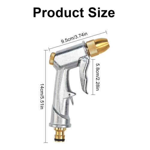 Heavy Duty Metal Garden Hose Nozzle 1