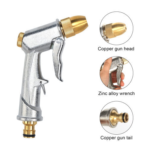 Heavy Duty Metal Garden Hose Nozzle 2