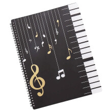 60 Pages Sheet Music Folder File Organizers Paper Document Storage Organizers for Documents Storage Holder Bag