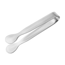 Stainless Steel Cocktail Tongs – Small Bar Ice Tongs with Sharp Grip Teeth, compatible with Ice Buckets, Sugar, Olives & Garnishes