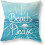 Housse de coussin de plage en lin 45 x 45 cm (1 pièce) 1
