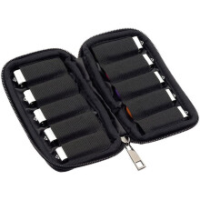 Opbevaringsetui til USB-drev - Støvtæt organiseringskasse til USB-drev og elektronisk tilbehør, kompakt og bærbar