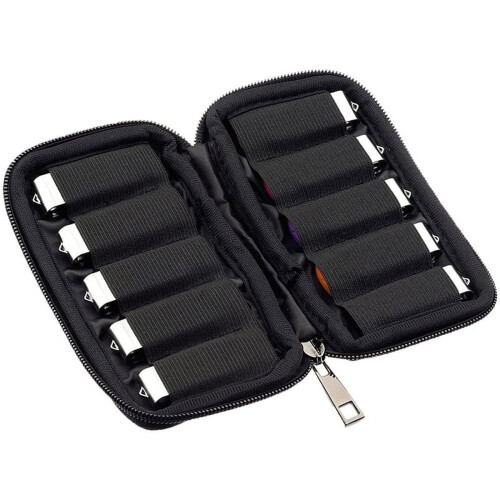Flash Drive Storage Case - Dustproof Organizer Box for Thumb Drives and Electronic Accessories, Compact Portable,A