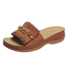 Sandalias de cuña con plataforma para mujer con soporte para el arco y