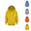 Sweat à capuche zippé uni pour enfants 1